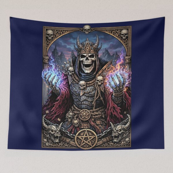 Item preview, The High Wizard of the Cursed Realm designed and sold by 4 Fingers Ink.