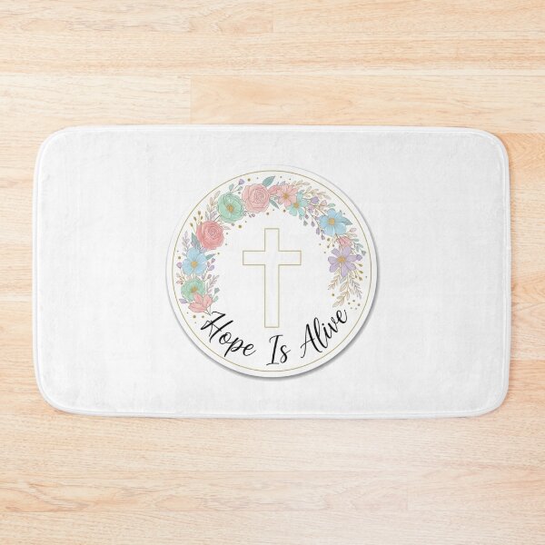 Item preview, Hope Is Alive Christian Easter Sticker designed and sold by Illustrated Faith.