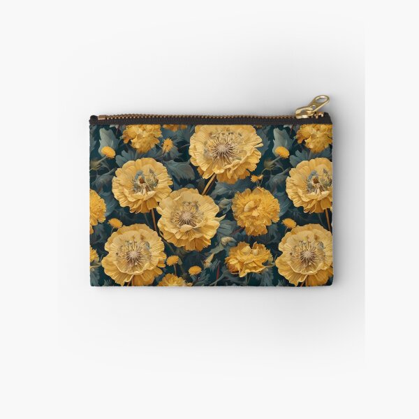 Item preview, Whimsical Dandelion Seamless Pattern – Dark Background designed and sold by sana designer.