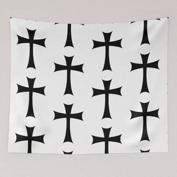 Item preview, Templar Cross Black designed and sold by Normbot2000.