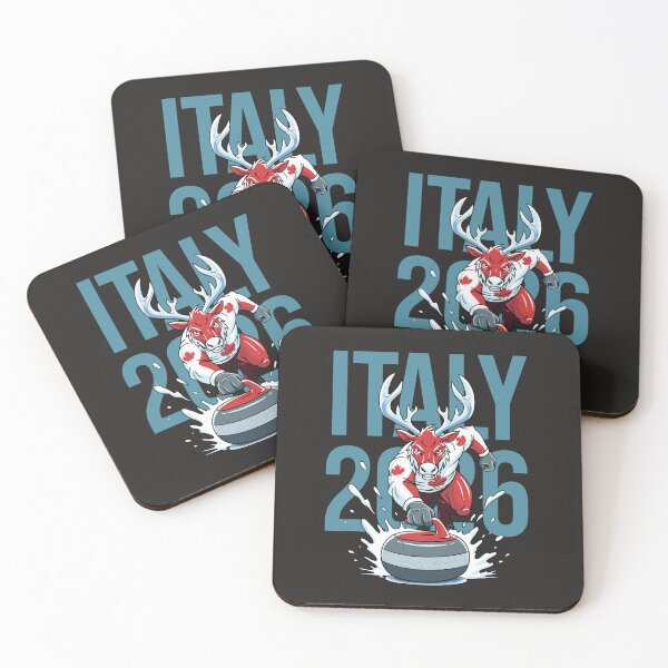 Item preview, Italy 2026 – Curling Caribou Power Slide designed and sold by CARPIO Creations.