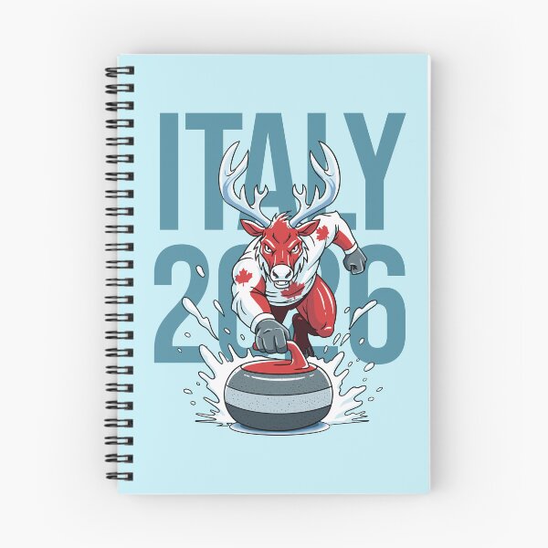 Item preview, Italy 2026 – Curling Caribou Power Slide designed and sold by CARPIO Creations.