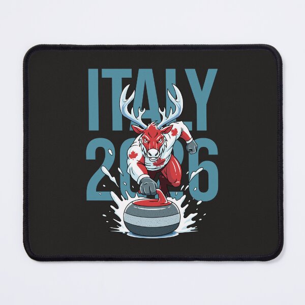 Item preview, Italy 2026 – Curling Caribou Power Slide designed and sold by CARPIO Creations.