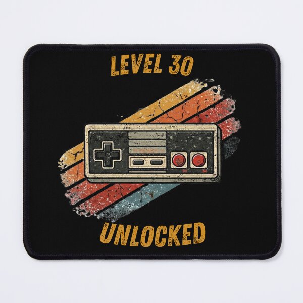 Item preview, Level 30 Unlocked - Funny 30th Birthday Retro Gamer Gift designed and sold by JakubDesigns89.