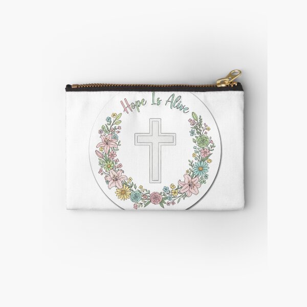 Item preview, Hope Is Alive Christian Easter Sticker designed and sold by Illustrated Faith.