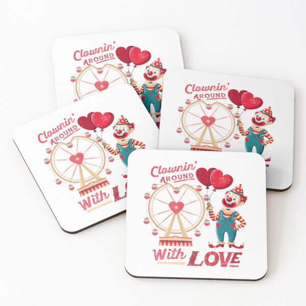 Item preview, Clownin Around With Love Circus Valentine designed and sold by AnnDesignStudio.