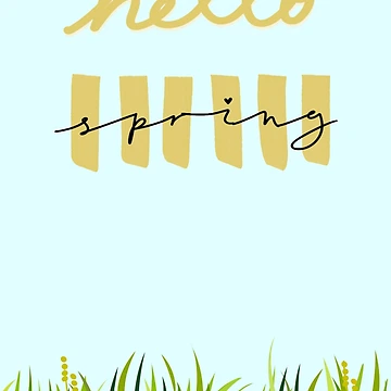 Artwork thumbnail, Hello Spring! by Kit_Cat.Designs