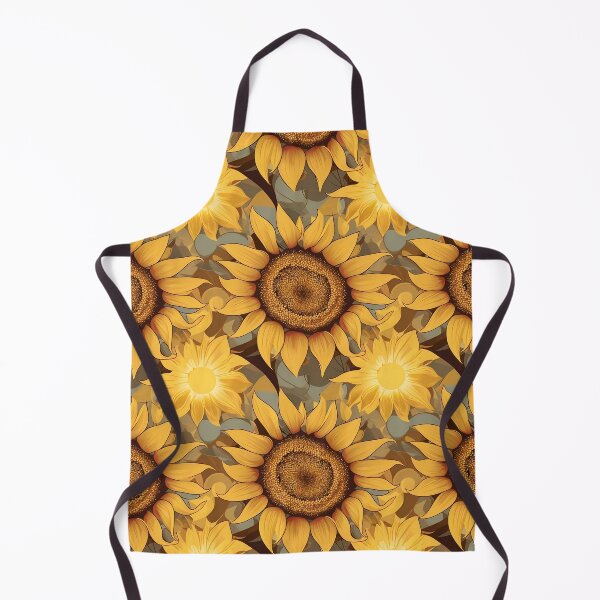 Item preview,  Sunflower Sunshine Seamless Pattern – Summer Floral Repeat Design designed and sold by sana designer.