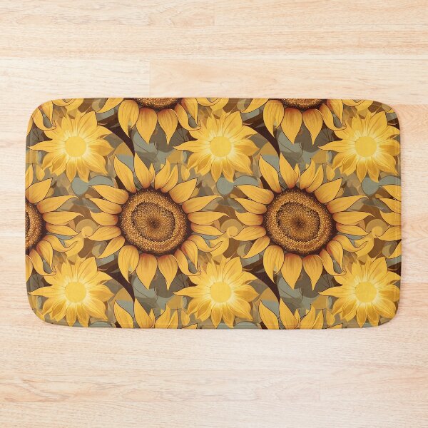 Item preview,  Sunflower Sunshine Seamless Pattern – Summer Floral Repeat Design designed and sold by sana designer.
