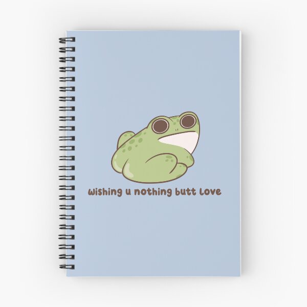 Item preview, wishing you nothing butt love frog designed and sold by kaybowzie.