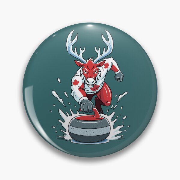 Item preview, Italy 2026 – Curling Caribou Power Slide  No TEXT designed and sold by CARPIO Creations.