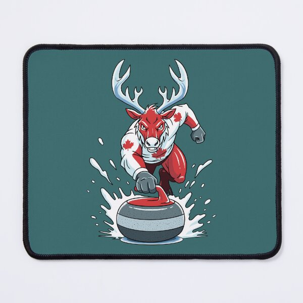 Item preview, Italy 2026 – Curling Caribou Power Slide No TEXT designed and sold by CARPIO Creations.