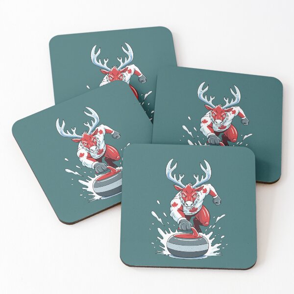 Item preview, Italy 2026 – Curling Caribou Power Slide  No TEXT designed and sold by CARPIO Creations.
