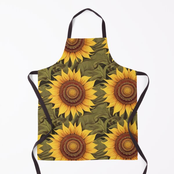 Item preview,  Botanical Sunflower Seamless Pattern – Decorative Floral Repeat designed and sold by sana designer.