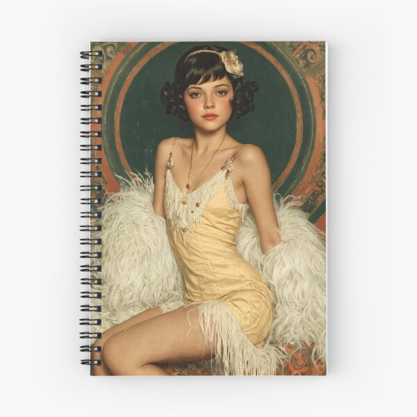 Item preview, Golden Flapper – Vintage 1920s Glamour Art designed and sold by ForeverPrintsOK.