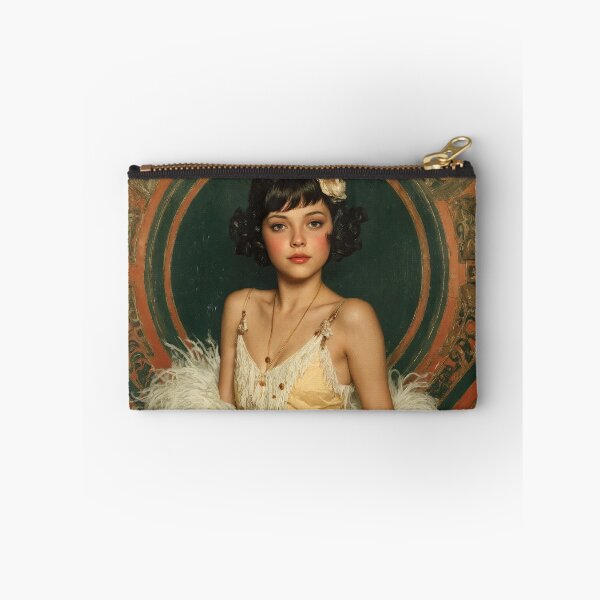 Item preview, Golden Flapper – Vintage 1920s Glamour Art designed and sold by ForeverPrintsOK.
