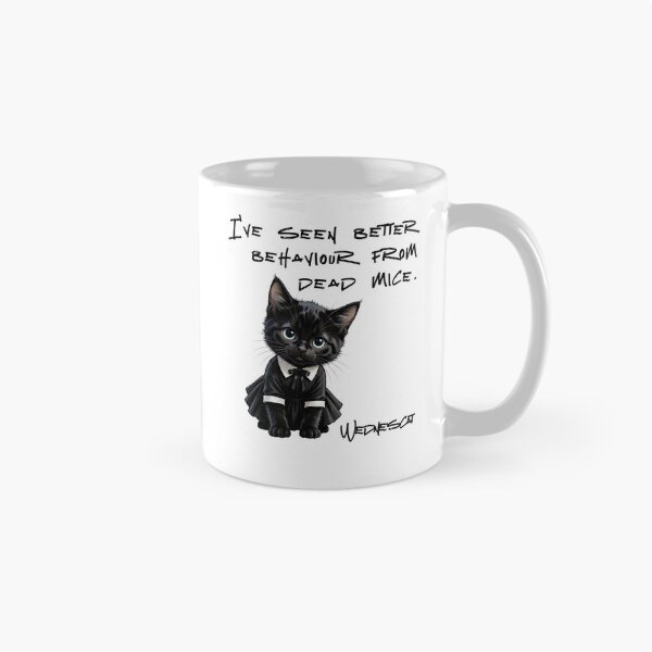 Item preview, Wednesday Cat -I have seen better behaviour from dead mice designed and sold by LouDSarG.