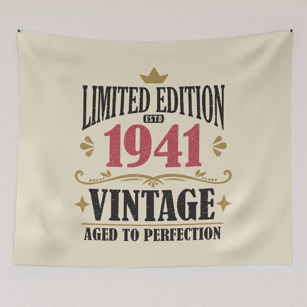Item preview, 85th Birthday Vintage 1941 Limited Edition 85 Years Old designed and sold by eclecTEEq.