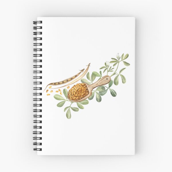Item preview, Fenugreek Seeds Watercolor Illustration designed and sold by Flowersforbear.