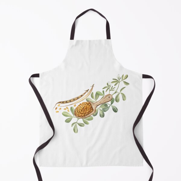 Item preview, Fenugreek Seeds Watercolor Illustration designed and sold by Flowersforbear.