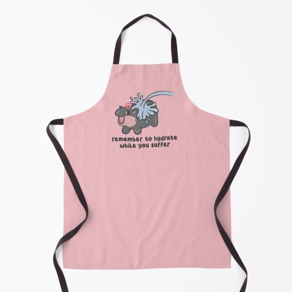Item preview, remember to hydrate while you suffer hippo designed and sold by kaybowzie.