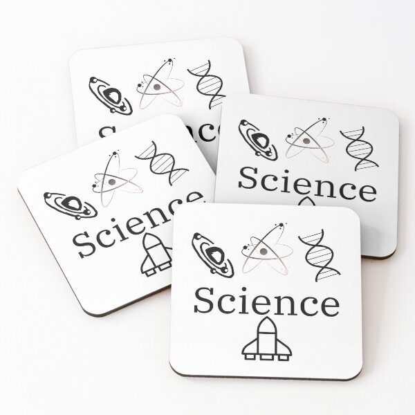 Item preview, Classic Science  essential T-shirt Design with graphic of basic science elements atom solar system & dna with the quoted “SCIENCE” for science enthusiasts   designed and sold by MKTreasures.