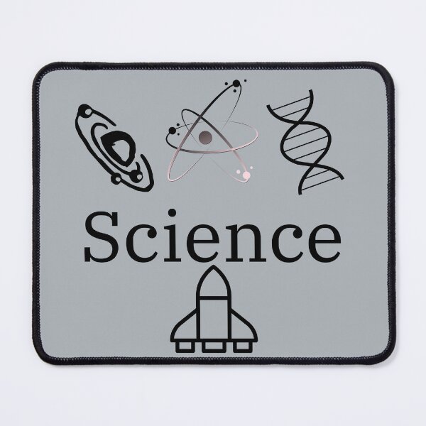 Item preview, Classic Science essential T-shirt Design with graphic of basic science elements atom solar system & dna with the quoted “SCIENCE” for science enthusiasts designed and sold by MKTreasures.
