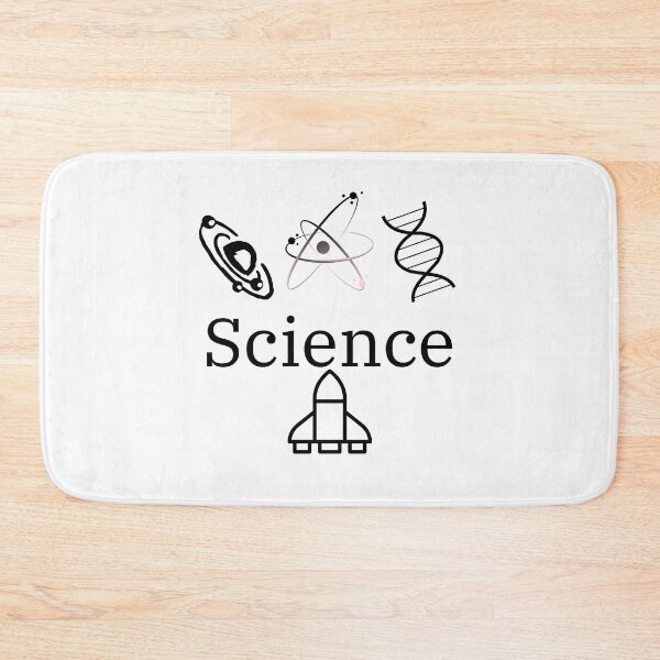 Item preview, Classic Science  essential T-shirt Design with graphic of basic science elements atom solar system & dna with the quoted “SCIENCE” for science enthusiasts   designed and sold by MKTreasures.