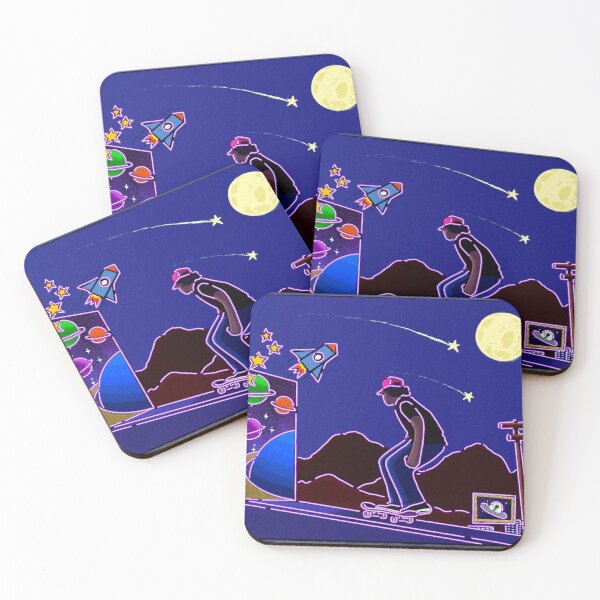 Item preview, Copy of Galactic skate park (After Dark) designed and sold by rewritethenight.