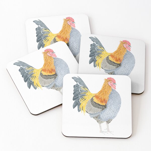 Item preview, Muted Colors Rooster designed and sold by Sonoran Glimmer.