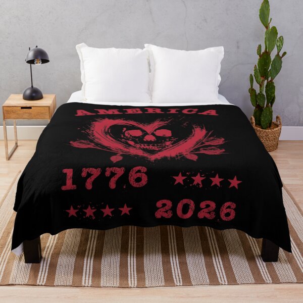 Item preview, America Skull Revolutionary Spirit 1776-2026 Vintage Design designed and sold by cabana.space.