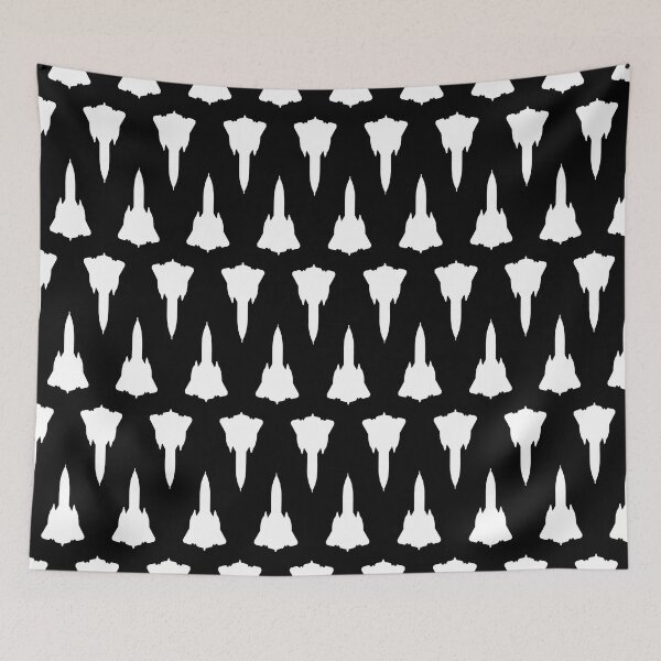 Item preview, Lockheed SR-71 Blackbird - White Pattern Design designed and sold by Plane Jane Design.
