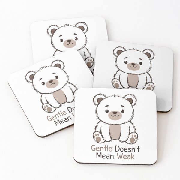 Item preview, Gentle Doesn’t Mean Weak designed and sold by OuSfian1.