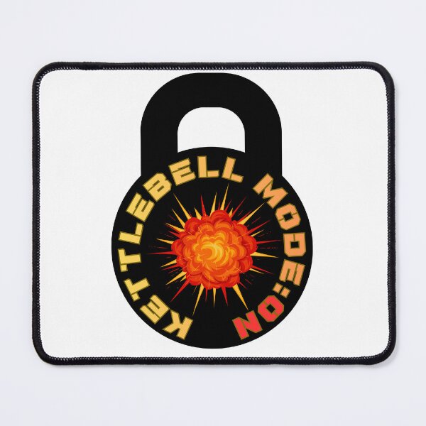 Item preview, Explosive Kettlebell Power Emblem designed and sold by AnaPixMar.