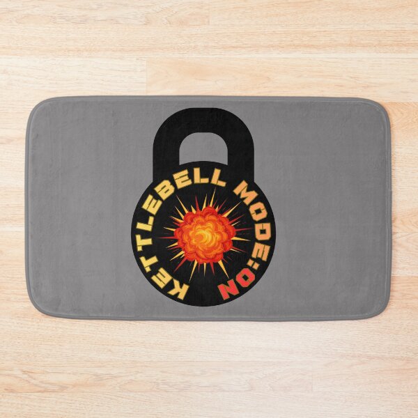 Item preview, Explosive Kettlebell Power Emblem designed and sold by AnaPixMar.