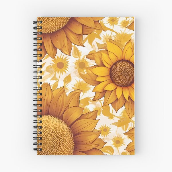 Item preview, Decorative Sunflower Floral Seamless Pattern – Summer Botanical Design designed and sold by sana designer.