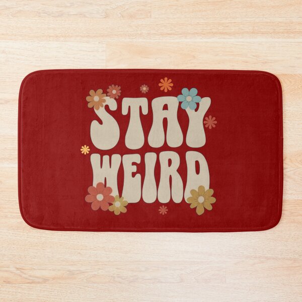 Item preview, Stay Weird - groovy flowers designed and sold by Stefrait-7.