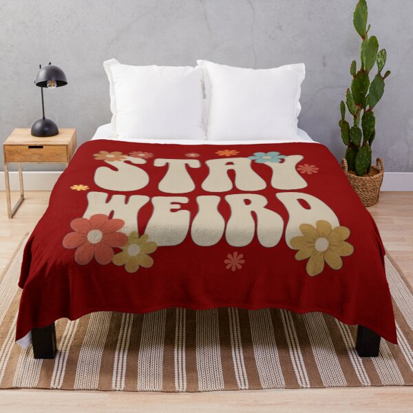 Item preview, Stay Weird - groovy flowers designed and sold by Stefrait-7.