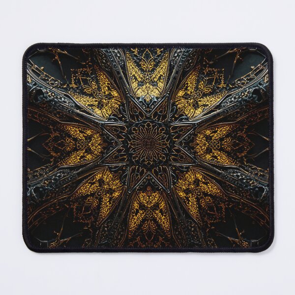 Item preview, Sentient Filigree: Black Iron Mandorla designed and sold by mxztar.