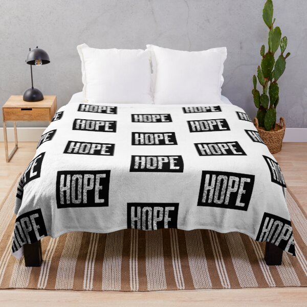 Item preview, Hope bold text designed and sold by PapillonTextiles.