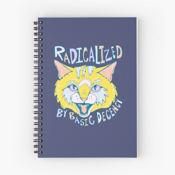 Item preview, radicalized by Basic Decency- Proud Radical Left Cat - proud progressive liberal cat  designed and sold by crestfallenmermaid.
