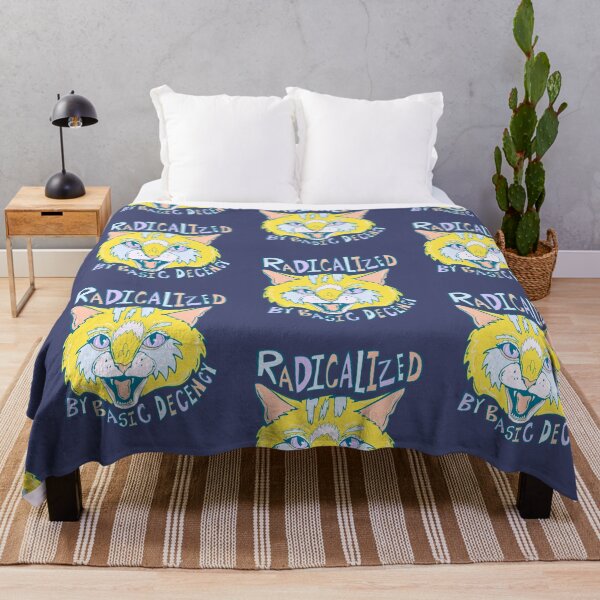 Item preview, radicalized by Basic Decency- Proud Radical Left Cat - proud progressive liberal cat  designed and sold by crestfallenmermaid.