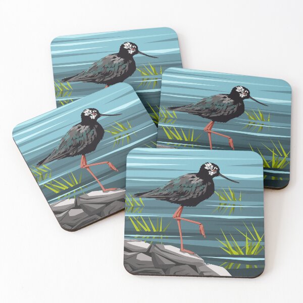 Item preview, Kakī | Black stilt designed and sold by Art by Ira.
