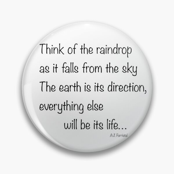 Item preview, Think of the raindrop that falls from the sky designed and sold by Ajforristalart.