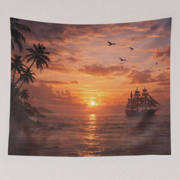 Item preview, Sunset in the Caribbean designed and sold by CorpusErectus.