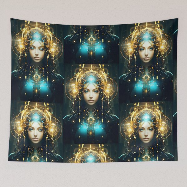 Item preview, The Guardian of the Cosmic Code designed and sold by Hipatye26.