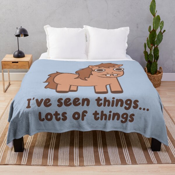Item preview, ive seen things traumatized horse designed and sold by kaybowzie.