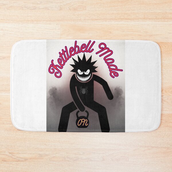 Item preview, Dark Kettlebell Monster Illustration designed and sold by AnaPixMar.