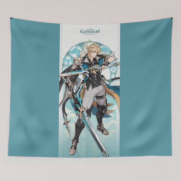 Item preview, Genshin Impact - Varka Character Official Poster designed and sold by Krimsy.