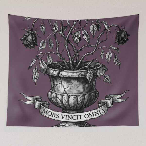 Item preview, Mors Vincit Omnia designed and sold by The King's general goods.